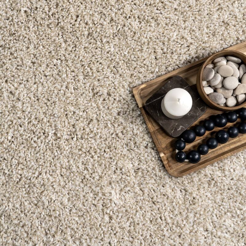 Nuloom Emily Contemporary Solid Shag Area Rug