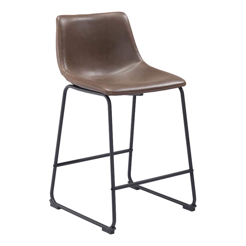 Smart Counter Chair (Set of 2) - 18.9" W x 21.3" D x 34.6" H