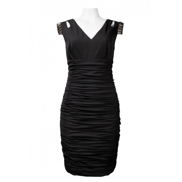 ruched chiffon