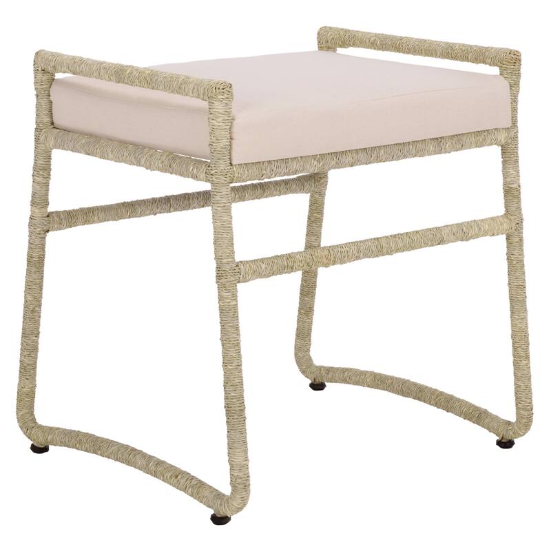 SAFAVIEH Home Iveliz Ottoman with Cushion