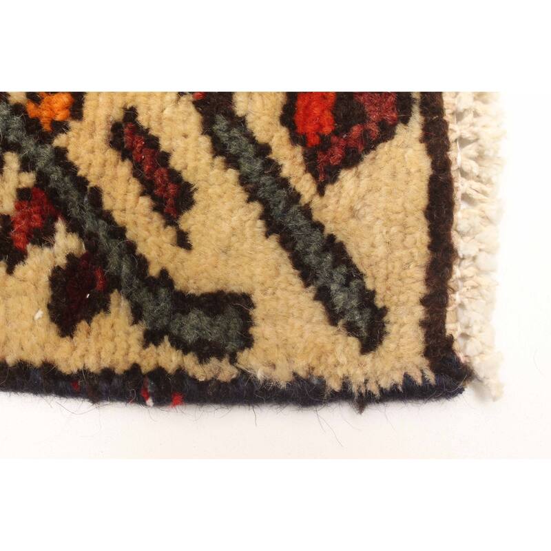 ECARPETGALLERY Hand-knotted Antalya Vintage Red Wool Rug - 3'3 x 7'7