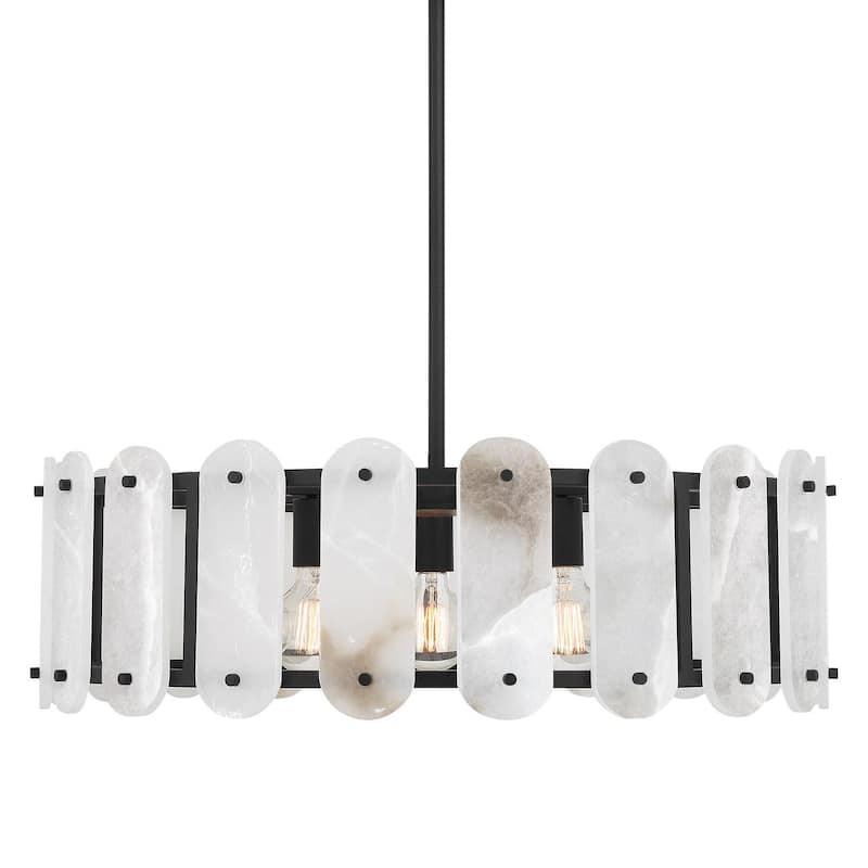 Savoy House 7-2911-5 Antolini 5 Light 29" Wide Ring Chandelier - Black Cashmere