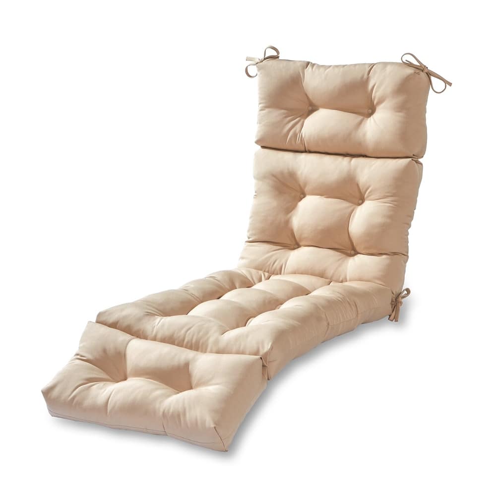 Outdoor Chaise Lounger Cushion by Greendale Home Fashions