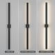 preview thumbnail 56 of 94, Aluminum LED Outdoor Wall Sconce Black Exterior Wall Light (1 / 2Pack)