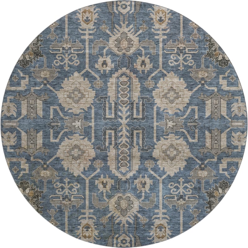 Premium Washable Super Soft Traditional Global Mayfield Rug