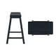 preview thumbnail 19 of 19, Cadiz Saddle Seat 24" Counter Height Backless Stools (Set of 2)