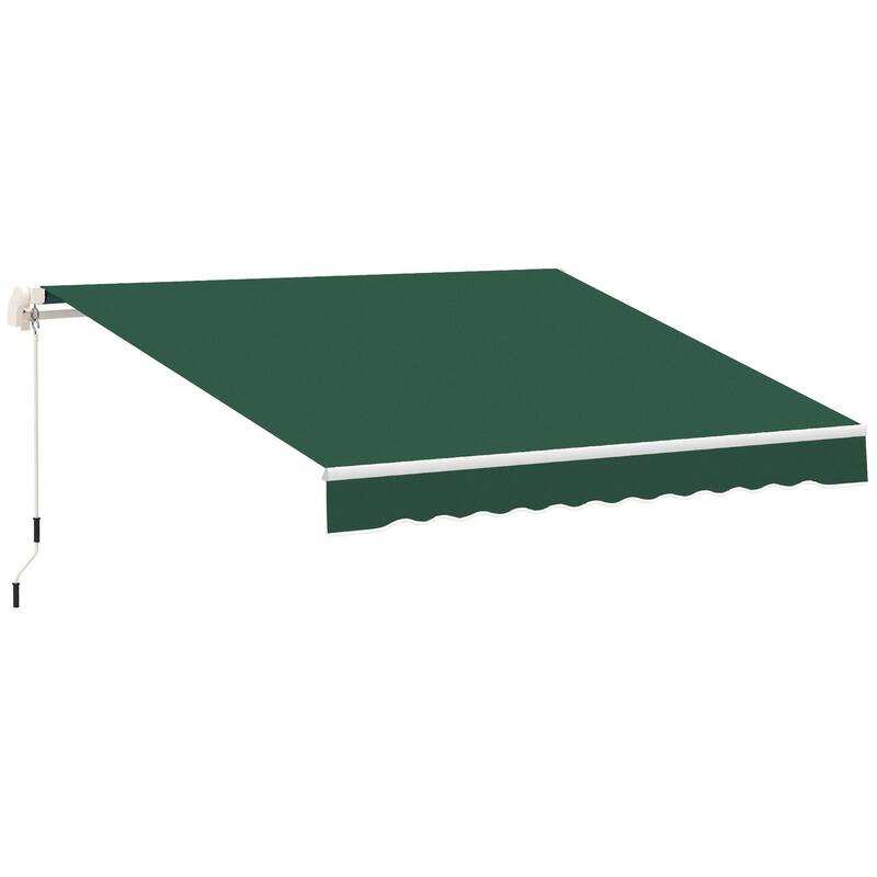 141.8"L x 98.5"W Wall Mounted Terrace Retractable Awning
