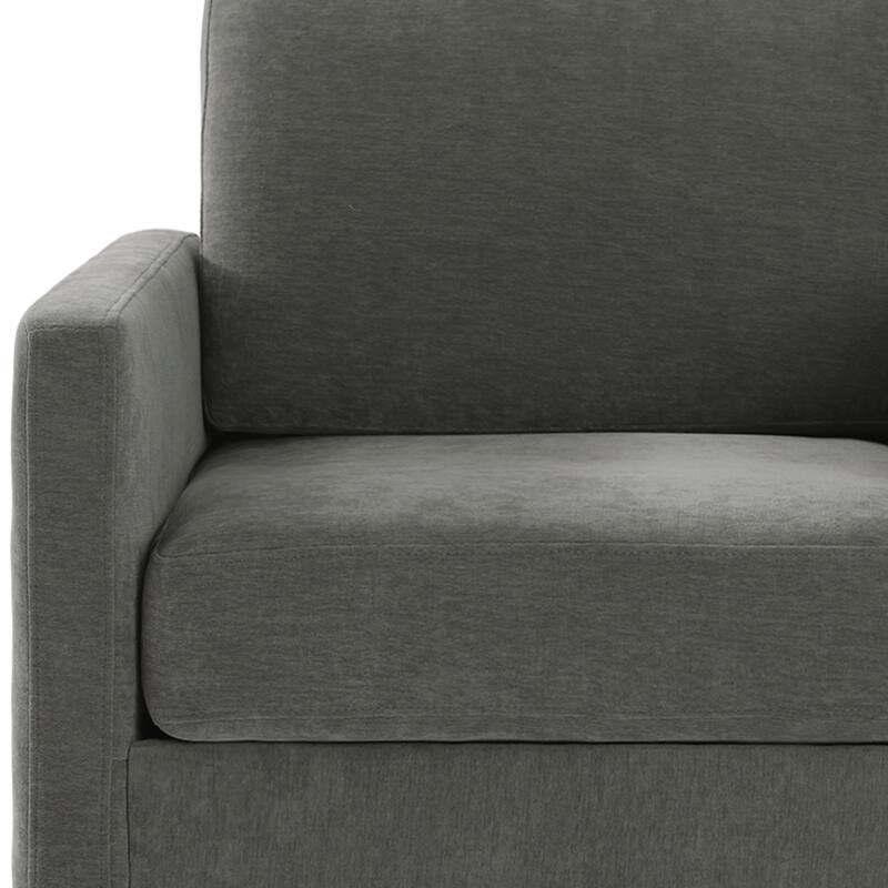 Modern Upholstered Swivel Armchair for Living
