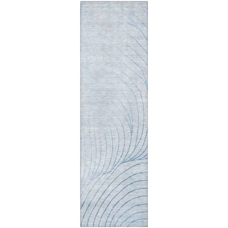 Premium Washable Super Soft Modern Wave Mayfield Rug