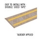 preview thumbnail 17 of 43, SUSSEXHOME Modern Collection Stair Treads