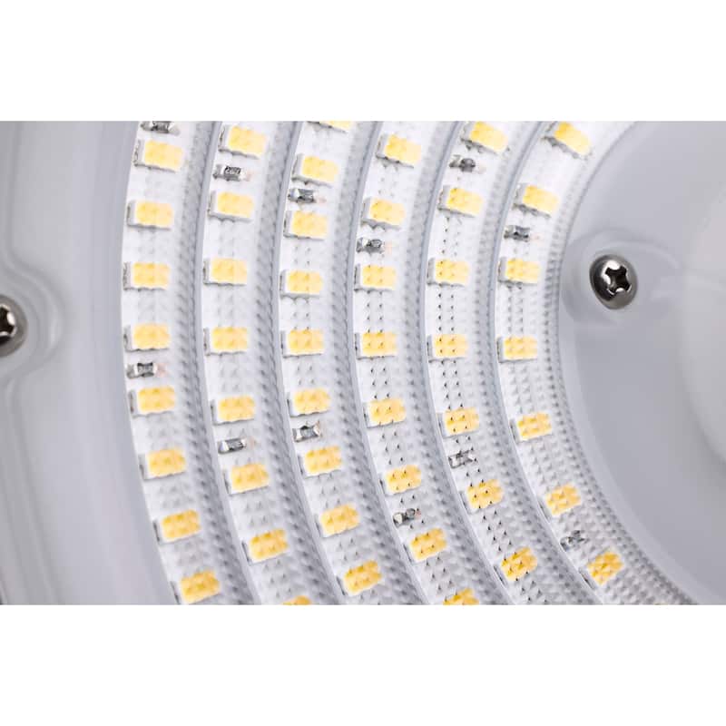 100 Watt UFO LED High Bay 4000K 14000 Lumens 120-277 Volt Black Finish