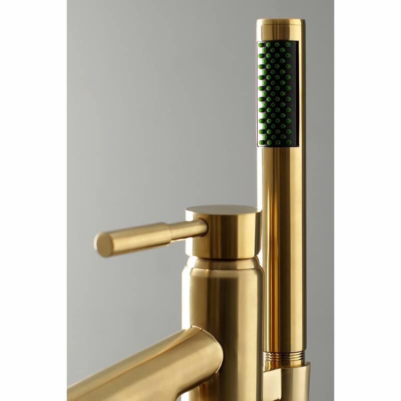 Kingston Brass Concord Freestanding Tub Faucet with Hand Shower