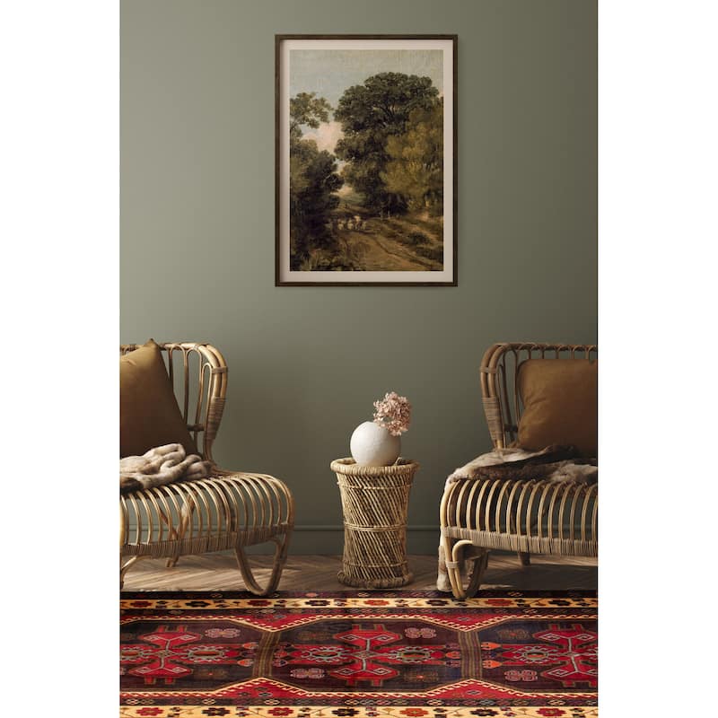 Teimani Red Rug 4'3" x 6'7" - 4'3 x 6'7