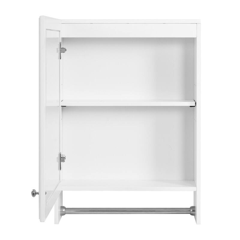 3-in-1 20" Medicine Cabinet with Adjustable Shelf, Soft-Close Door, and High-Definition Mirror