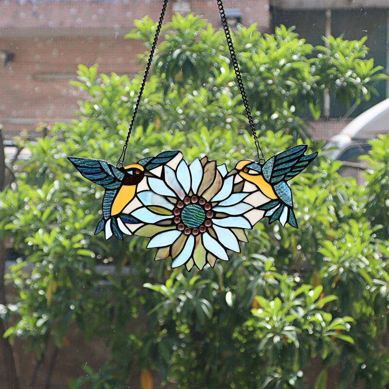 Bird Design Window Panel/ Suncatcher