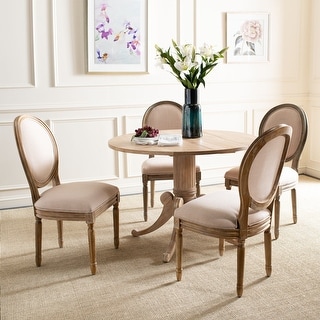 Safavieh Old World Dining Beige Oval Dining Chairs