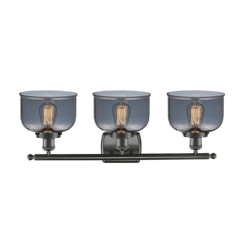 Innovations Lighting Large Bell 3 Light 26" Wide Vanity Light