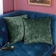 preview thumbnail 14 of 101, Deconovo Velvet Throw Pillow Covers, Pack of 2 (Covers Only) 16x16 - Dark Green