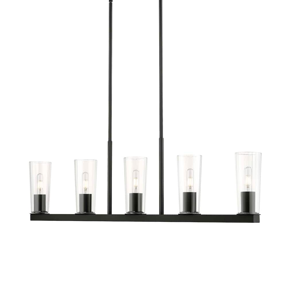 Z-Lite 826-5L Titus 5 Light 44" Wide Linear Chandelier