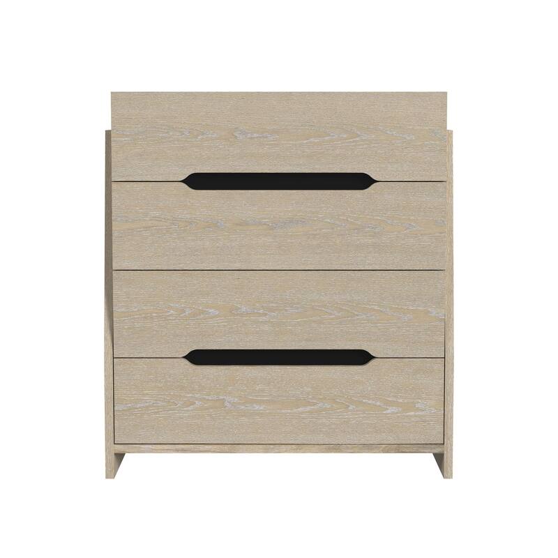 Darby Solid Wood 4-Drawer Chest