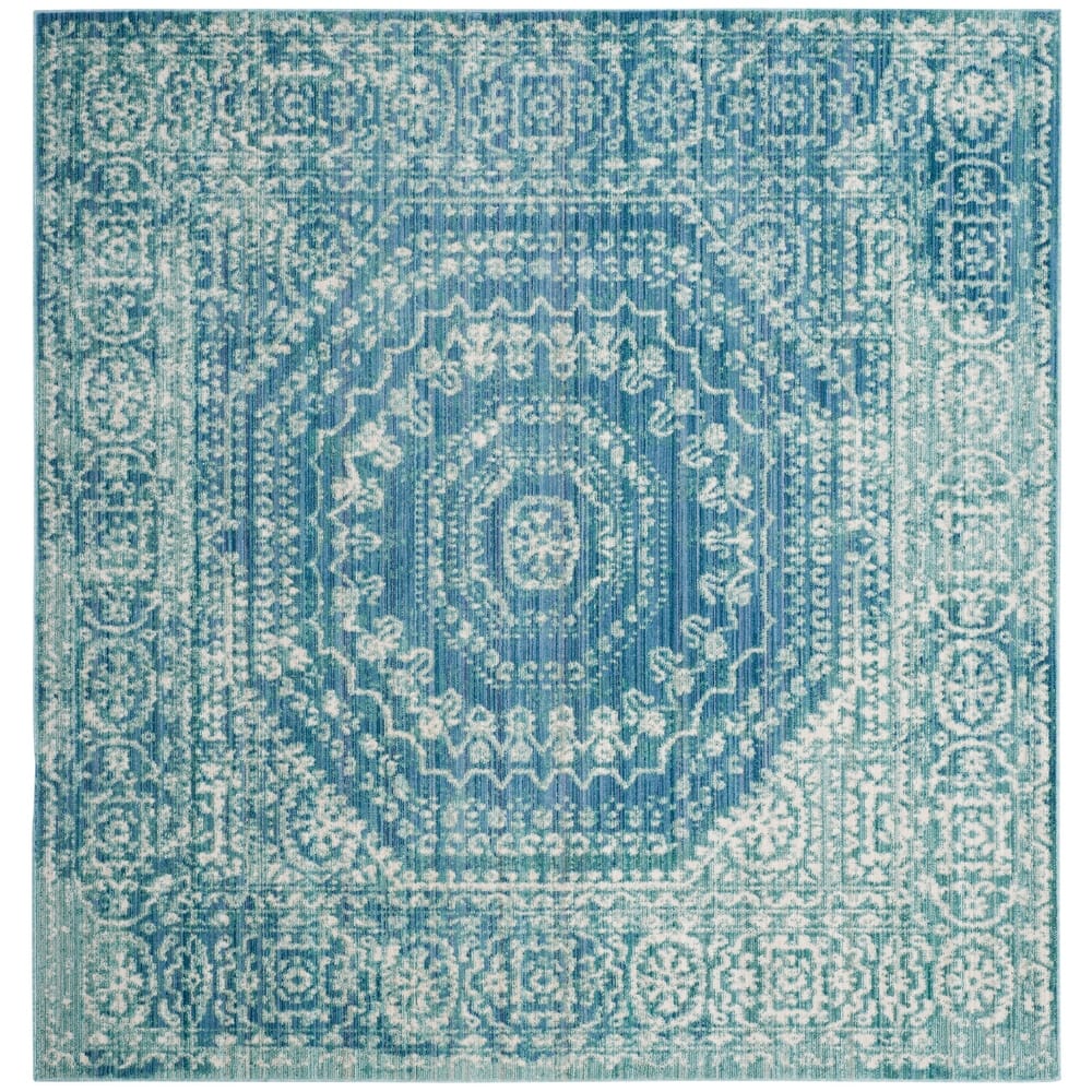 SAFAVIEH Valencia Burcu Distressed Vintage Boho Oriental Polyester Rug