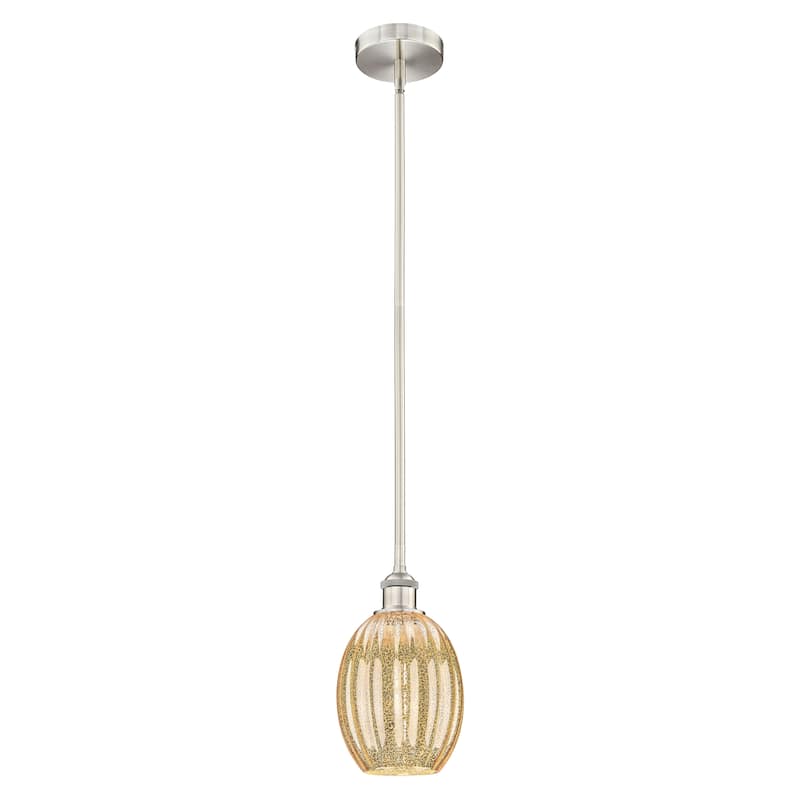Innovations Lighting Endless Possibilities Edison - Preston - 1 Light 6" Bulb Shade Stem Hung Mini Pendant