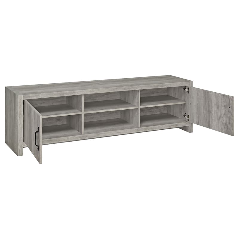 Conifer Grey Driftwood 71-inch TV Stand