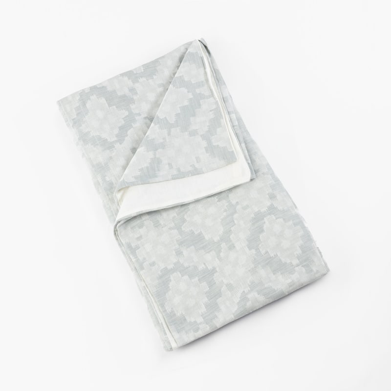 Dawson French Ikat Duvet Cover, Sea Glass