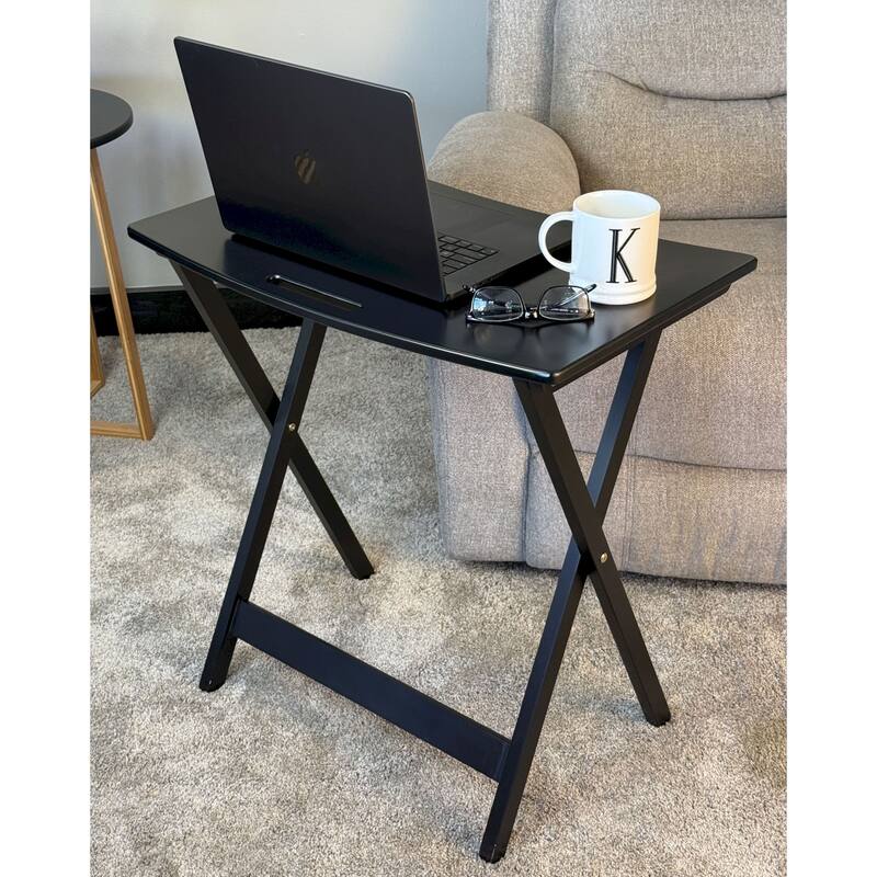 Solid Bamboo Folding Personal Table