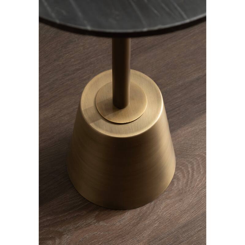 Kate and Laurel Tira Round Side Table