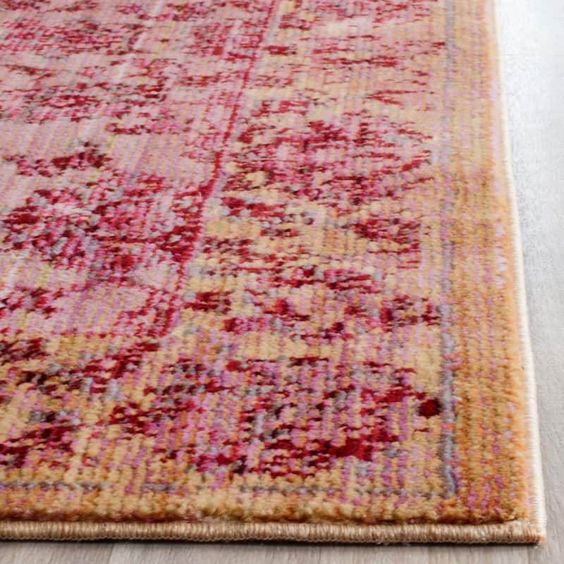 SAFAVIEH, Valencia Masumeh Boho Oriental Distressed Rug