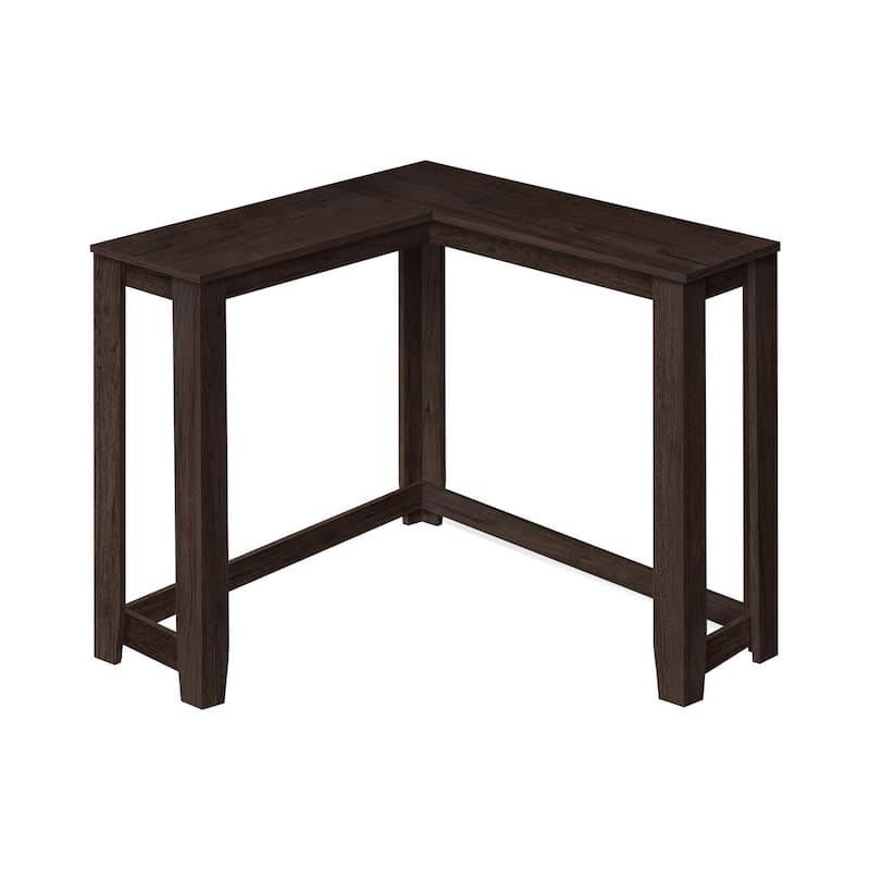 HomeRoots 36" Espresso Wood Distressed Frame Console Table - 35.5' X '32' X '35.5