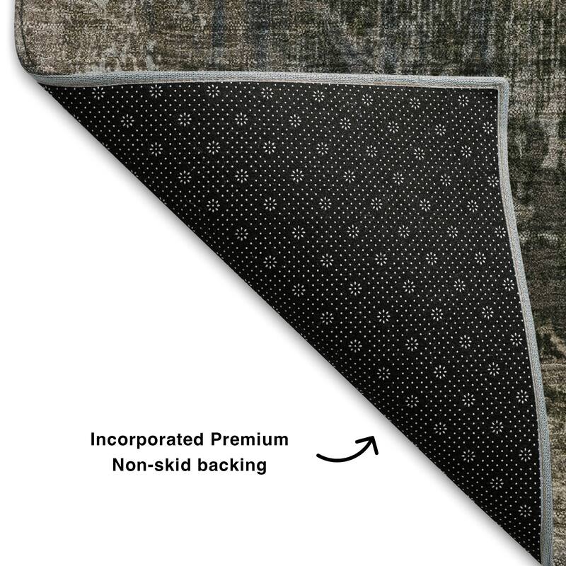 Premium Washable Super Soft Modern Prints Mayfield Rug