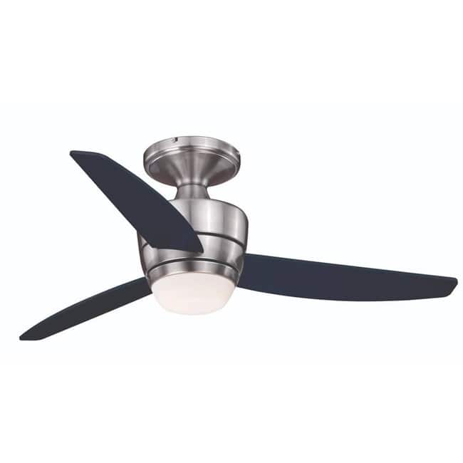 Bellevue Maxwell 44" 3 Blade LED Ceiling Fan with a Glass Shade