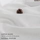 preview thumbnail 6 of 37, Cotton Blend Light Filtering Textured Back Tab/Rod Pocket Curtain Pair (Set of 2)