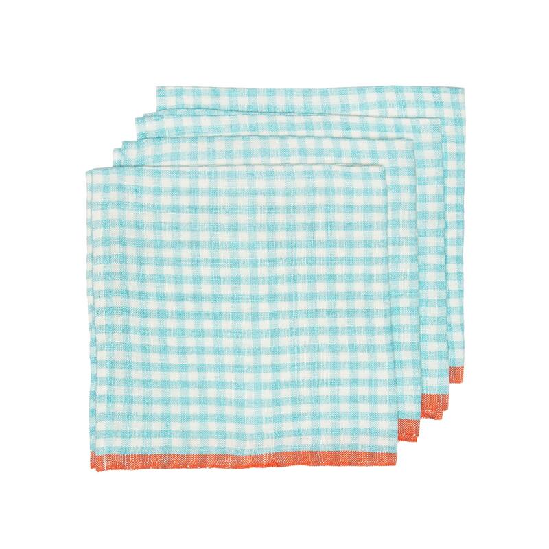 Caravan Gingham Napkins - Set of 4