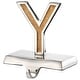 preview thumbnail 6 of 5, National Tree Company 5 in. Gold Sparkle JOY Stocking Holders, 3-Pieces - 5 in