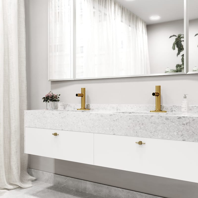 VIGO Ashford 8" H Single Handle Single Hole Bathroom Faucet