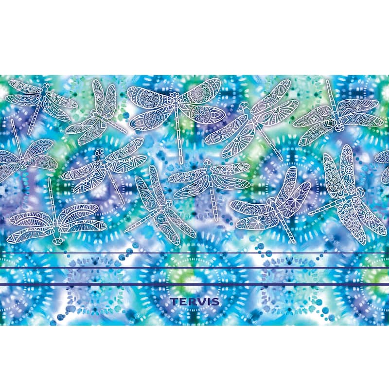 Tervis Traveler Tie Dye Dragonfly Triple Walled Insulated Travel Tumbler, Stainless Steel