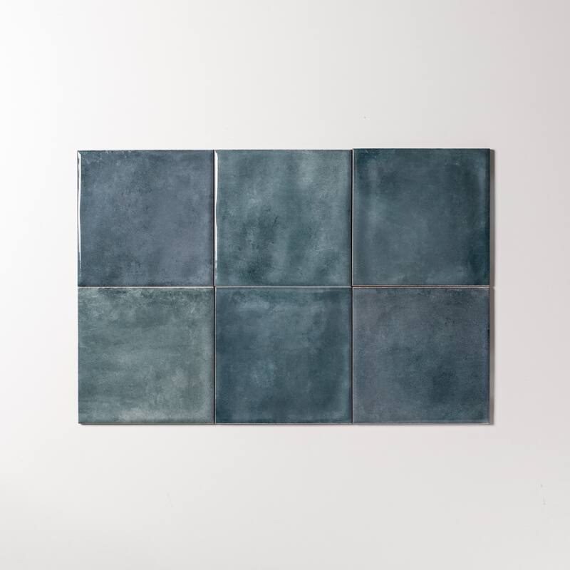 Safi 6 in. x 6 in. Glazed Ceramic Wall Tile