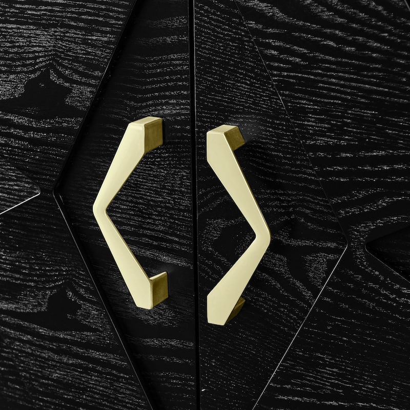 60" Mid Century Modern Sideboard Buffet Cabinet