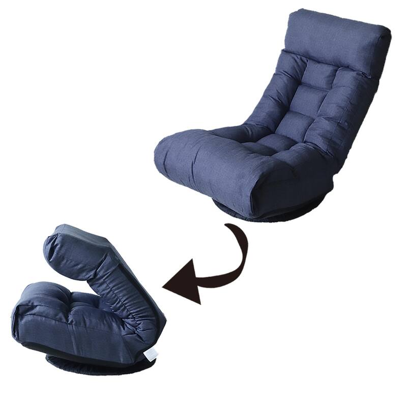 Multifunctional Floor Chair Single Sofa Reclining Chair Lazy Sofa Tatami Balcony