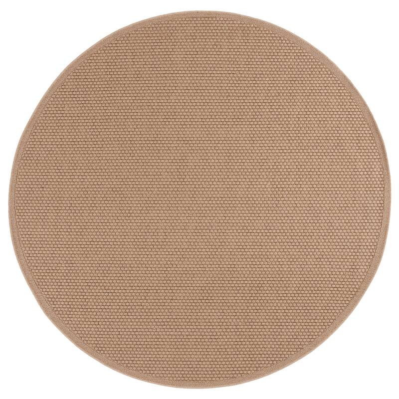 SAFAVIEH Atrium Marine Bracha Casual Rug - 6'7" Round - Beige