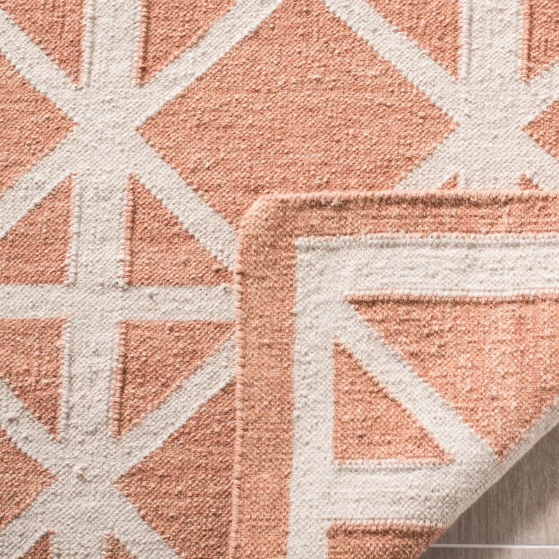 SAFAVIEH Handmade Flatweave Dhurries Vistina Modern Moroccan Wool Rug