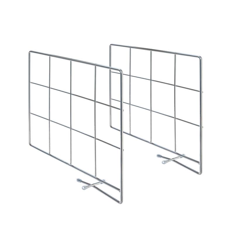 Household Essentials Shelf Dividers, Set of 2