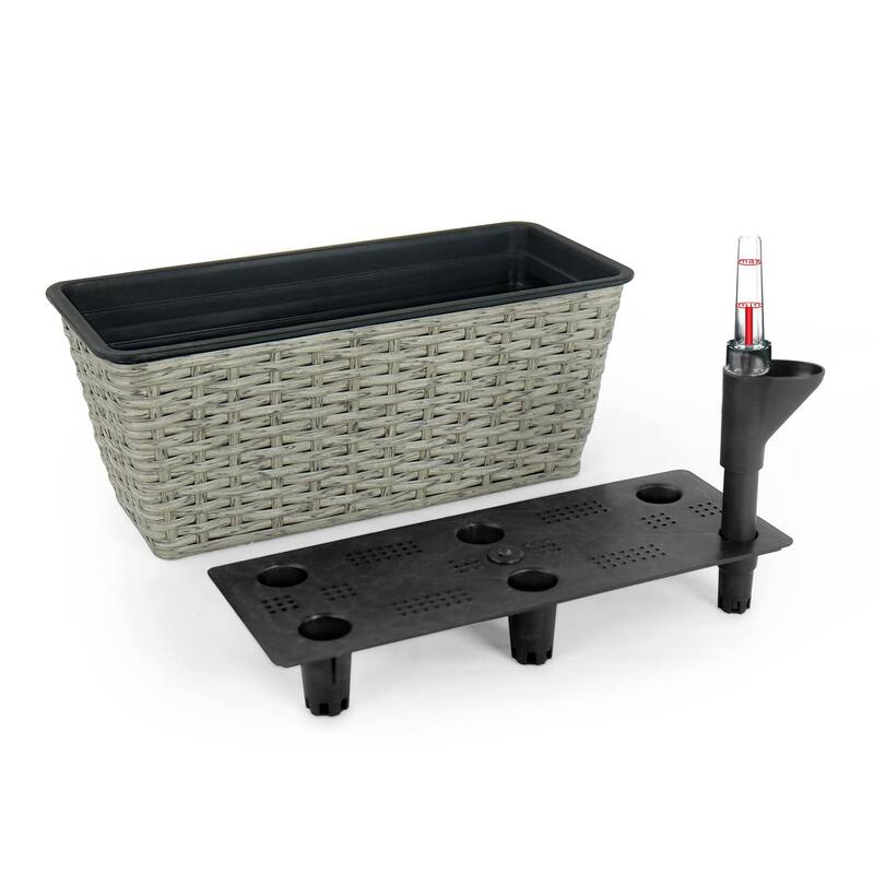 DTY Signature Rectangular Wicker Planters