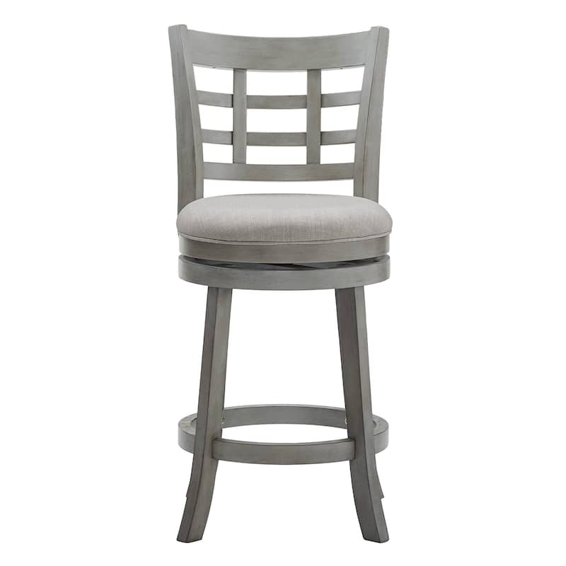 Verona Swivel High Back Counter Height Stool by iNSPIRE Q Classic