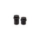 preview thumbnail 1 of 0, Emtek American Classic 2" Tall Cylindrical Floor Bumper Oil Rubbed Bronze