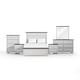 preview thumbnail 35 of 45, Furniture of America Althea Modern Farmhouse 6-Piece Wood Kids Panel Bedroom Set