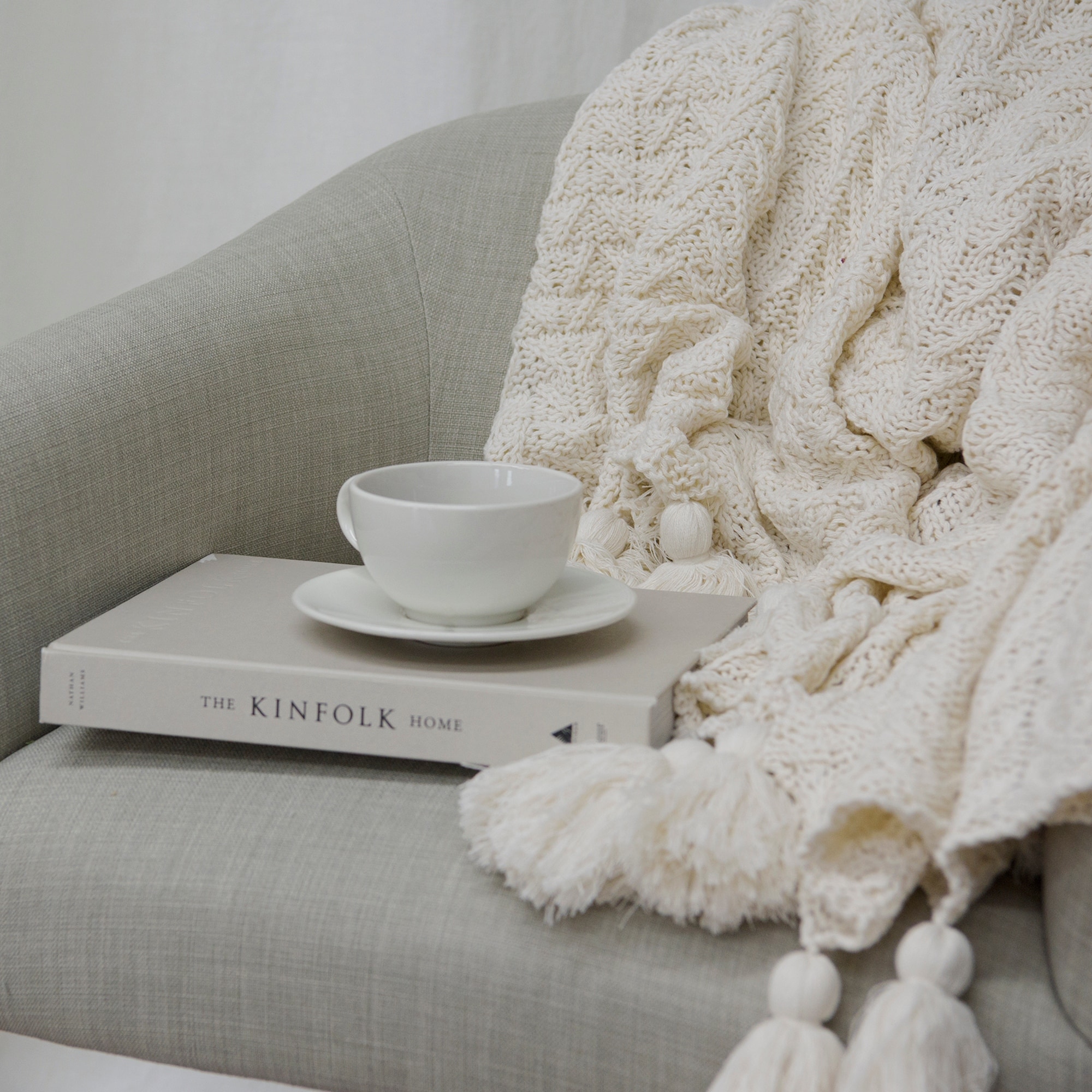Aurora Home Knit Tassel Acrylic Throw Blanket Bed Bath Beyond 18218253